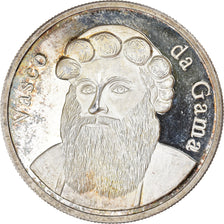 Portugal, Medal, Ecu, Vasco de Gama, Shipping, AU(55-58), Silver