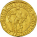 Coin, Netherlands, WEST FRIESLAND, Hongaarse Dukat, 1588, AU(50-53), Gold