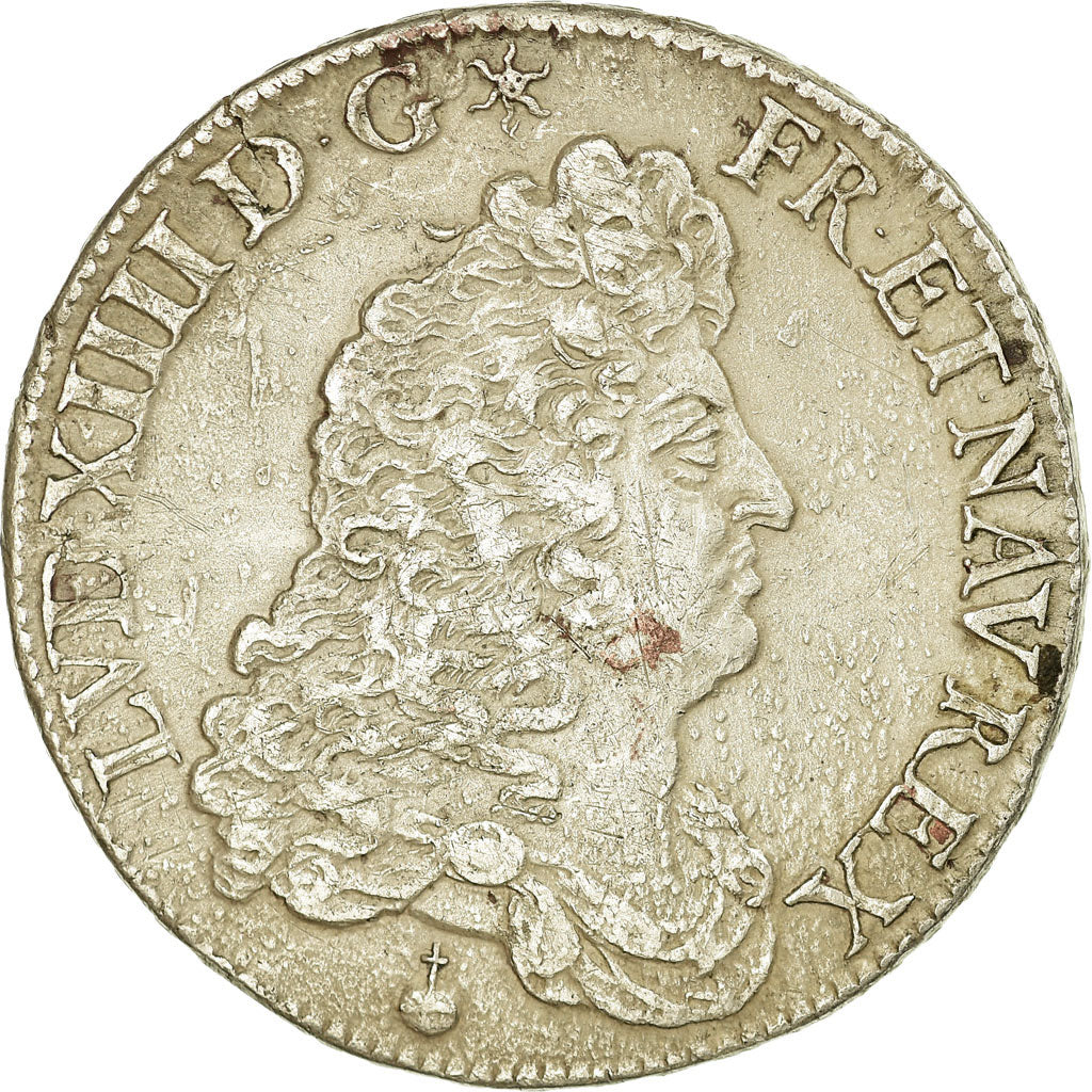 Moneta, Francja, Louis XIV, 1/2 Écu de Flandre, 1685, Paris, KM 262.1
