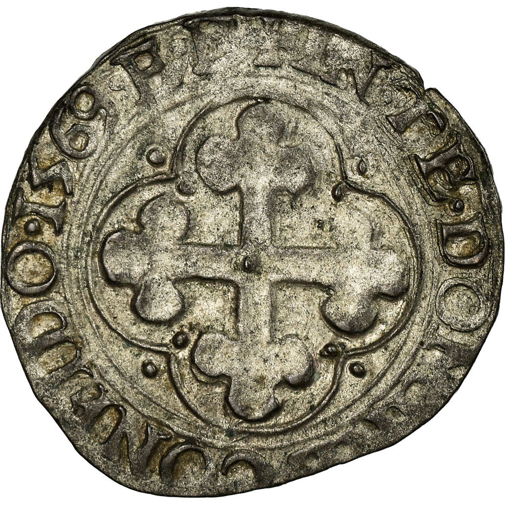 Moneta, Francia, SAVOY, Emmanuel Philibert, Soldo, 1569, Chambéry, SPL-