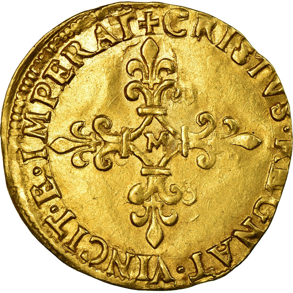 Münze, Frankreich, Charles IX, Écu d'or au soleil, 1566 (MDLXVI), Toulouse