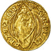 Moneta, Landy niemieckie, HAMBURG, Ducat, 1653, EF(40-45), Złoto, KM:221