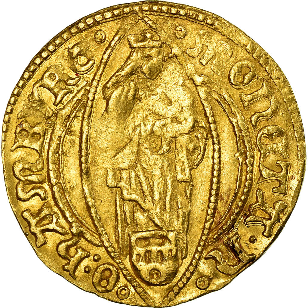Coin, German States, HAMBURG, Ducat, 1653, EF(40-45), Gold, KM:221