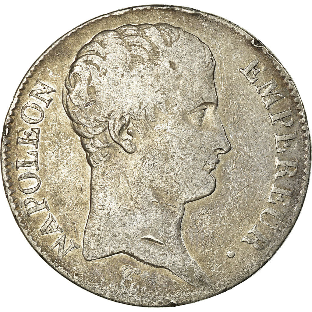 Moneta, Francja, Napoléon I, 5 Francs, AN 13, Paris, VF(20-25), Srebro