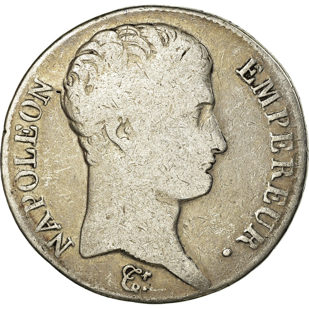 Monnaie, France, Napoléon I, 5 Francs, AN 13, Toulouse, B+, Argent