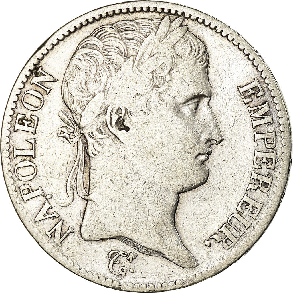 Coin, France, Napoléon I, 5 Francs, 1810, Paris, VF(30-35), Silver, KM:694.1