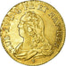 Coin, France, Louis XV, Louis d'or aux lunettes, Louis d'Or, 1732, Orléans