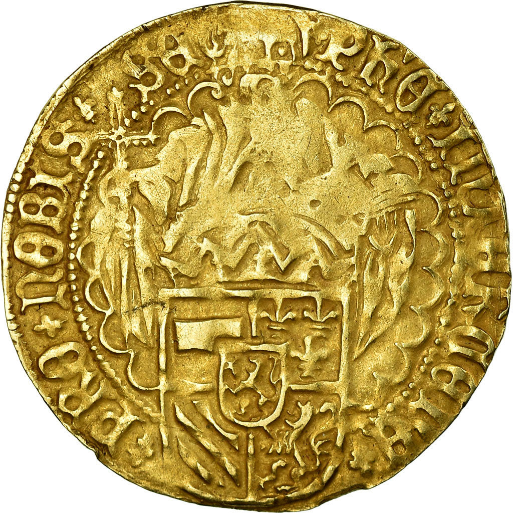 Moneda, Países Bajos, HOLLAND, Philippe le Beau, Florin D'or, Dordrecht, BC+