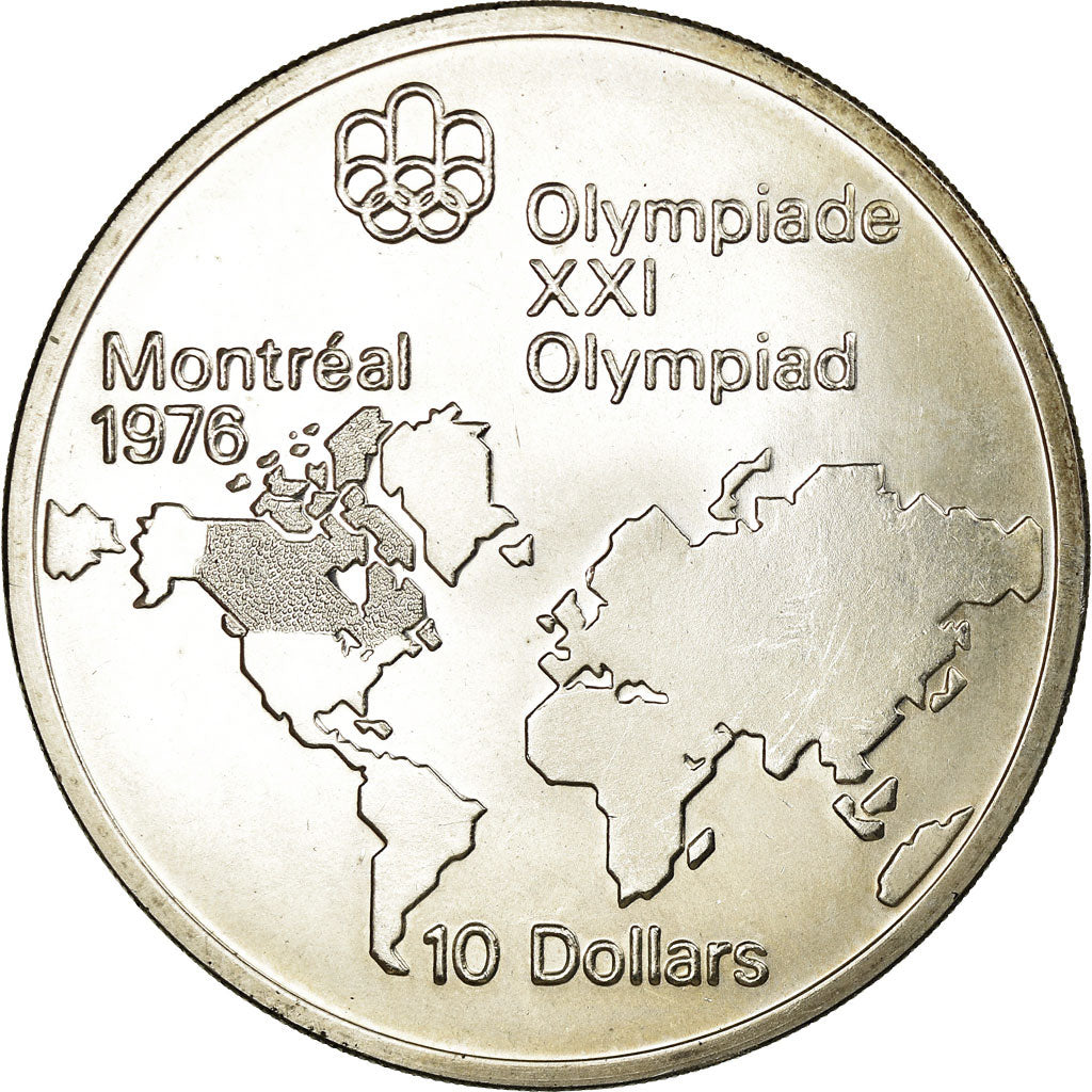 Coin, Canada, Elizabeth II, 10 Dollars, 1973, Royal Canadian Mint, Ottawa