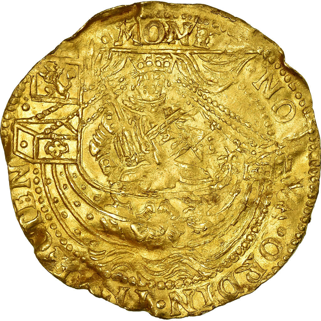 Coin, Netherlands, UTRECHT, 1/2 Rosenoble, Undated (1600-1601), Utrecht