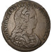 Coin, Monaco, Honore III, 3 Sols, Pezetta, 1734, Monaco, VF(30-35), Billon