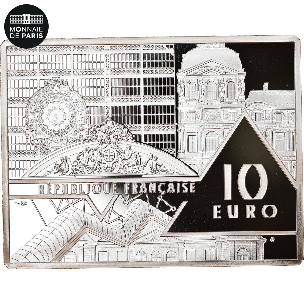 France, 10 Euro, 2020, PICASSO GUERNICA, FDC, Argent