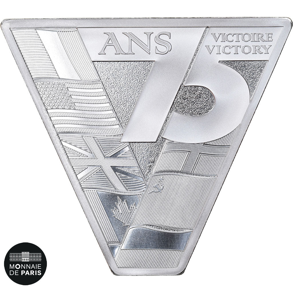 France, 10 Euro, VICTOIRE PAIX, 2020, MS(65-70), Silver