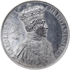 Francia, medalla, 1825, CHARLES X, EBC, Platino