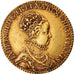 França, Jeton, SACRE DE LOUIS XIII, 1610, AU(55-58), Dourado