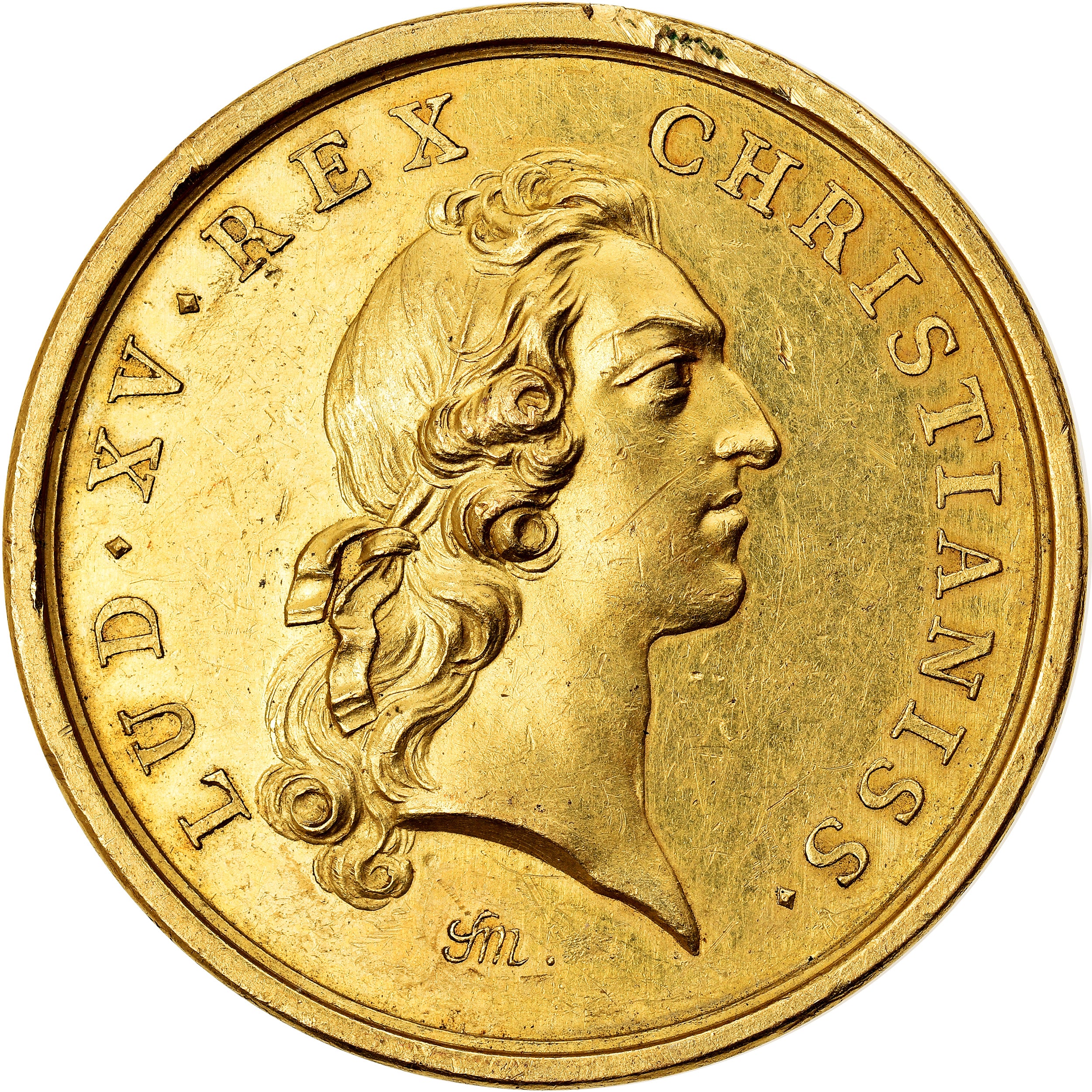 France, Medal, SECOND MARIAGE DU DAUPHIN ET DE MARIE JOSEPH DE SAXE, AU(55-58)