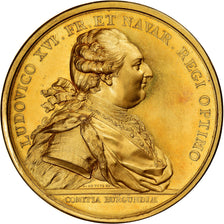 Frankreich, Medaille, LOUIS XVI MEDAILLE 1783, 1783, VZ, Gold