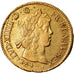 Münze, Frankreich, Louis XIV, Double Louis d'or, 1647, SS+, Gold, Gadoury:258