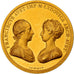 Austria, Medal, Module de 20 Ducats, mariage de François Ier et de Marie Louise