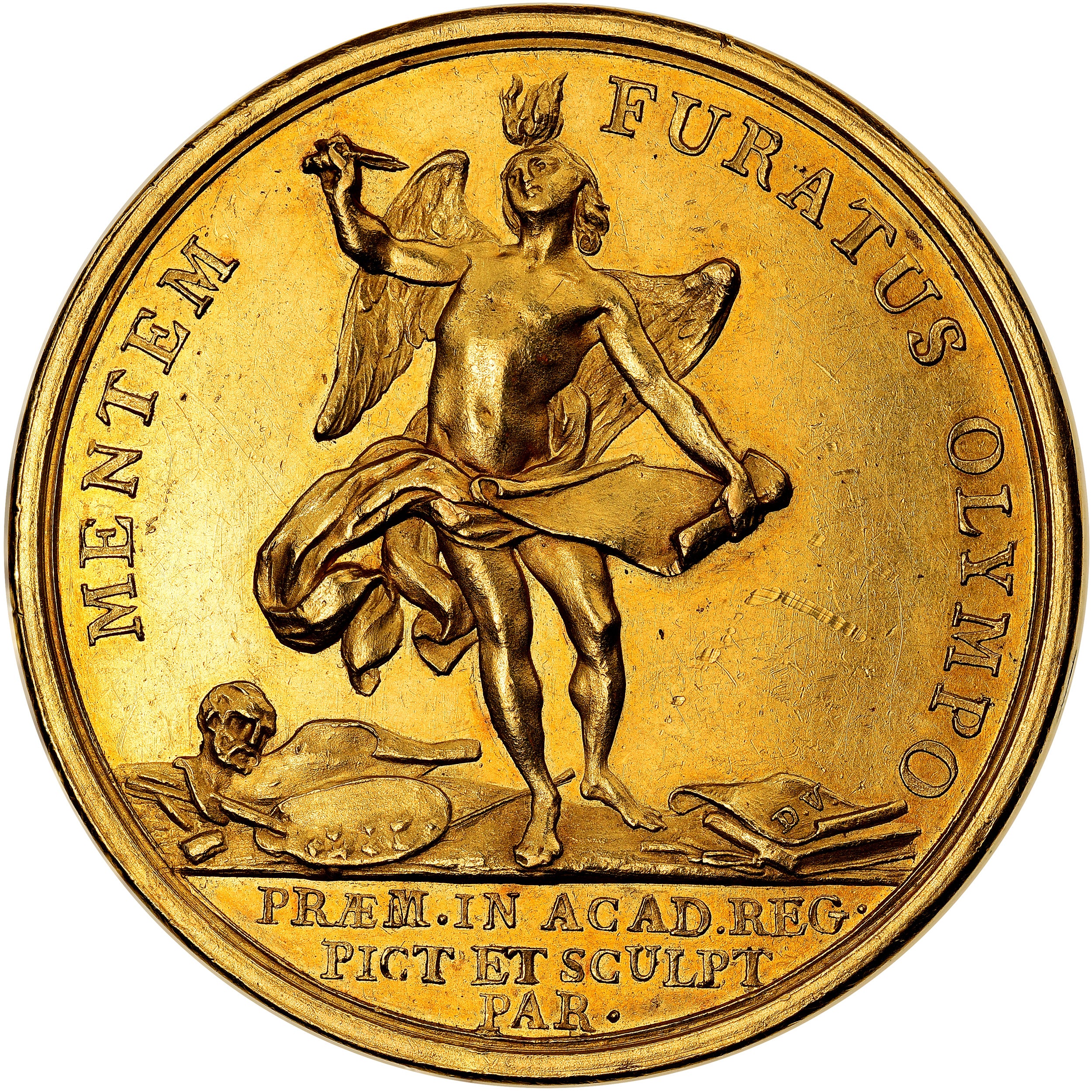 Frankreich, Medaille, Académie Royale de Sculpture et de Peinture de Paris, VZ