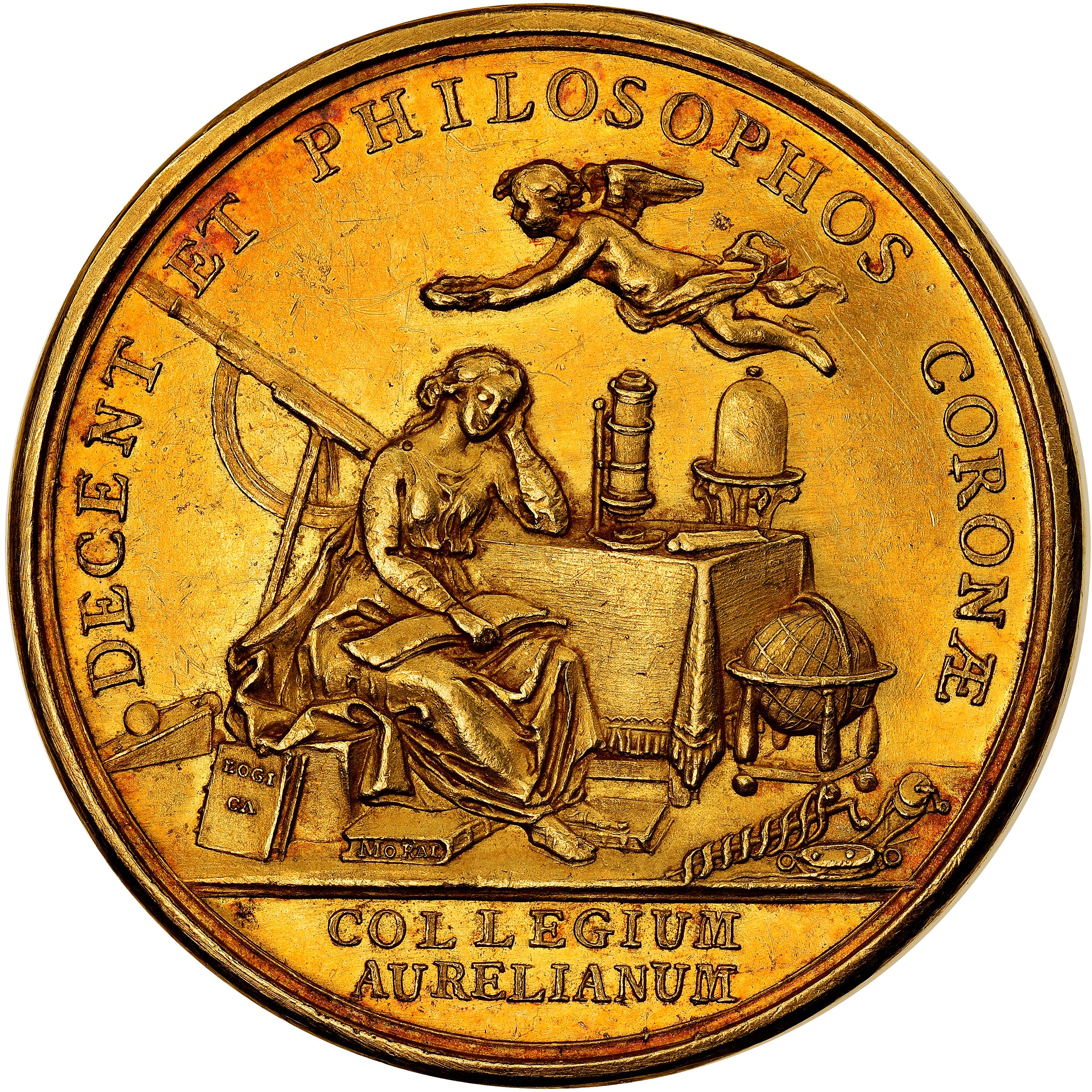 Francja, Medal, Université D'Orléans, AU(55-58), Złoto