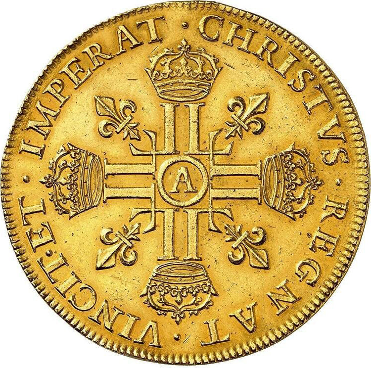 Moneda, Francia, Louis XIII, 10 Louis D'or, 1640, Paris, EBC, Oro