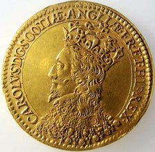 United Kingdom, Token, Couronnement de Charles Ier, EF(40-45), Gold