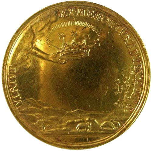 United Kingdom, Token, Couronnement de Charles Ier, AU(55-58), Gold
