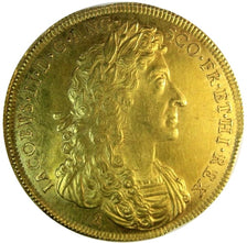 United Kingdom, Token, Couronnement de James II, 1685, AU(55-58), Gold