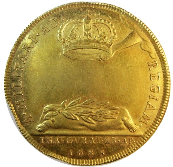 United Kingdom, Token, Couronnement de James II, 1685, AU(55-58), Gold