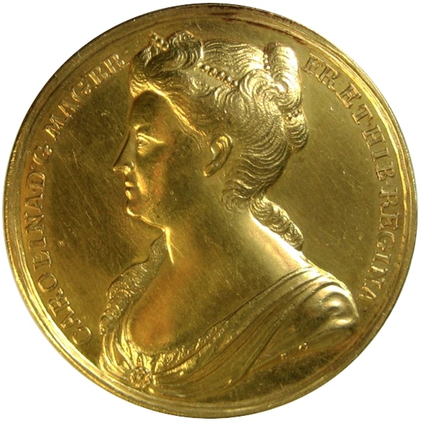 United Kingdom, Medal, Georges II - Couronnement de Caroline, 1727, MS(60-62)