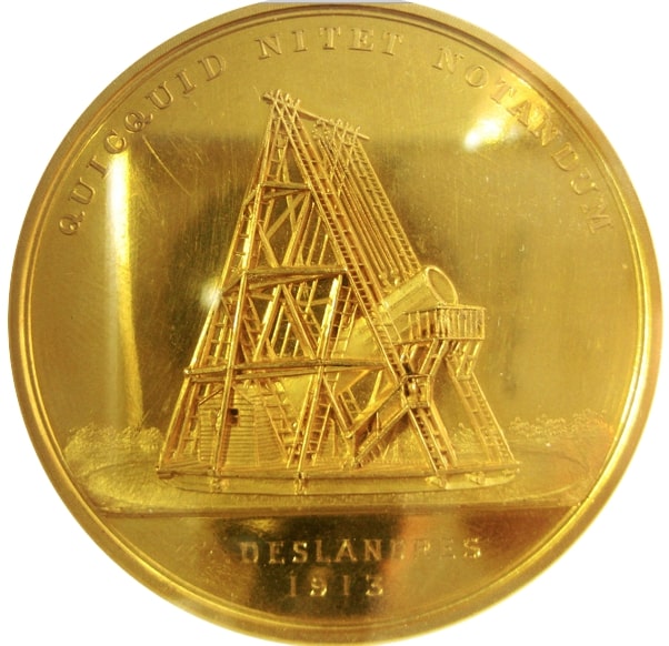 Royaume-Uni, Médaille, Georges IV - Société Royale d'Astronomie., 1913, SUP+
