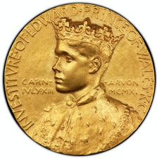 United Kingdom, Medal, Edouard VIII - Investiture, 1911, MS(63), Gold