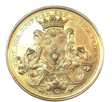 France, Médaille, Louis XV - Médaille de l'académie de Dijon, 1740, SUP, Or