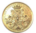 France, Médaille, Louis XV - Médaille de l'académie de Dijon, 1740, SUP, Or