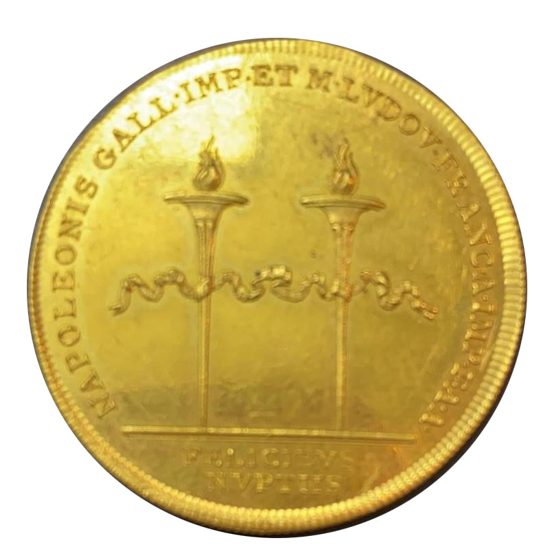 France, Medal, Commémorations du mariage de Napoléon Ier et de Marie- Louise
