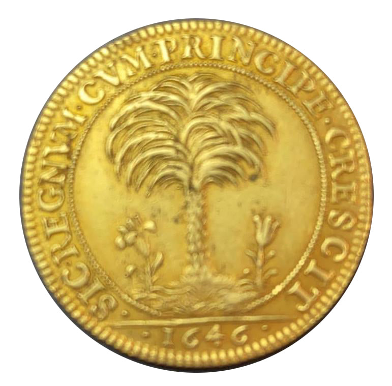 France, Token, Conseil du Roi 1646, AU(55-58), Gold