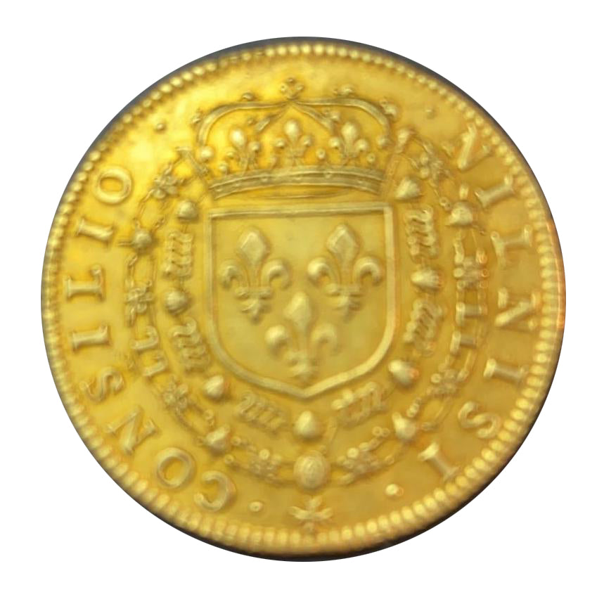France, Token, Conseil du Roi 1646, AU(55-58), Gold