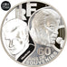 Frankrijk, 10 Euro, 2020, Johnny Hallyday, FDC, Zilver
