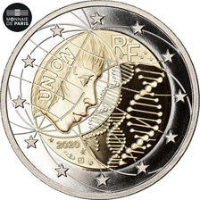 France, 2 Euro, Recherche Médicale, 2020, MS(65-70), Bimetallic