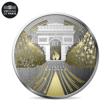 Francja, 10 Euro, CHAMPS-ELYSÉES, 2020, MS(65-70), Srebro