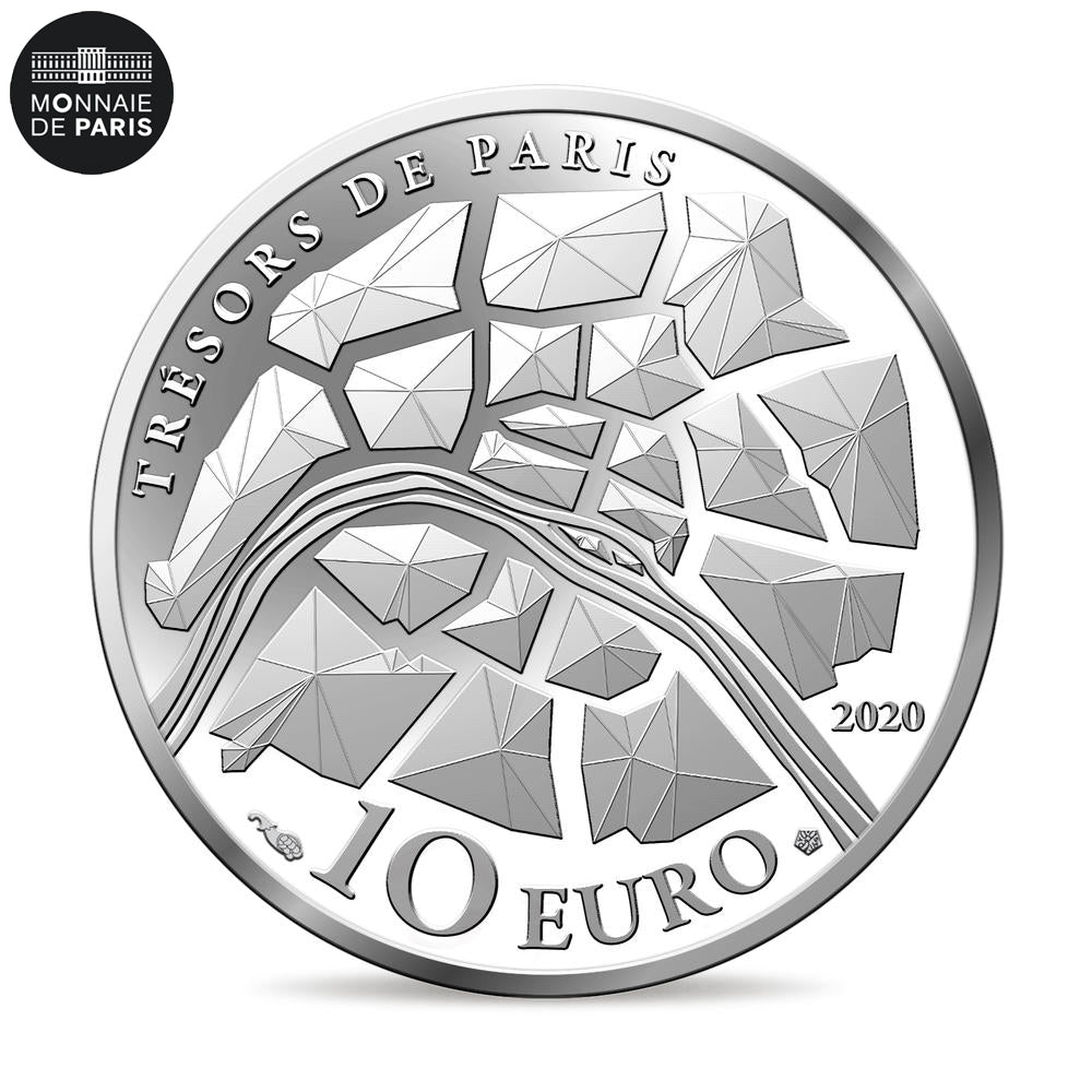 France, 10 Euro, CHAMPS-ELYSÉES, 2020, MS(65-70), Silver