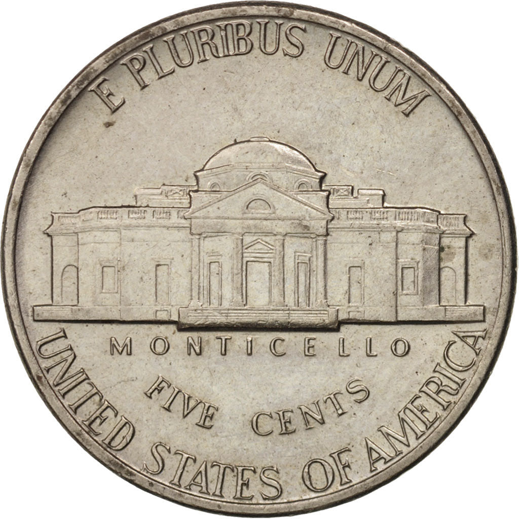 Monnaie, États-Unis, Jefferson Nickel, 5 Cents, 1977, U.S. Mint, Denver, SUP