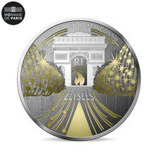 France, 10 Euro, CHAMPS-ELYSÉES, 2020, MS(65-70), Silver