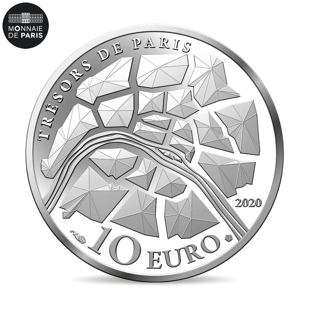 France, 10 Euro, CHAMPS-ELYSÉES, 2020, MS(65-70), Silver