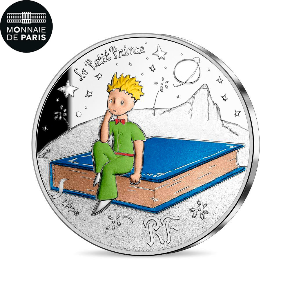 France, 10 Euro, LE PETIT PRINCE ET SON CHEF D'OEUVRE, 2021, MS(65-70), Silver