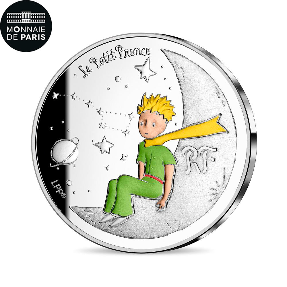France, 10 Euro, EMMENE-MOI SUR LA LUNE, 2021, MS(65-70), Silver