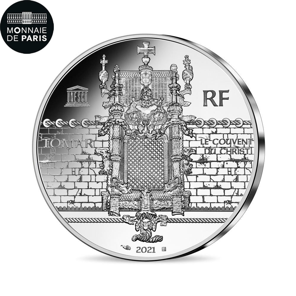 France, 10 Euro, MAGELLAN ET ART MANUELIN, 2021, MS(65-70), Silver