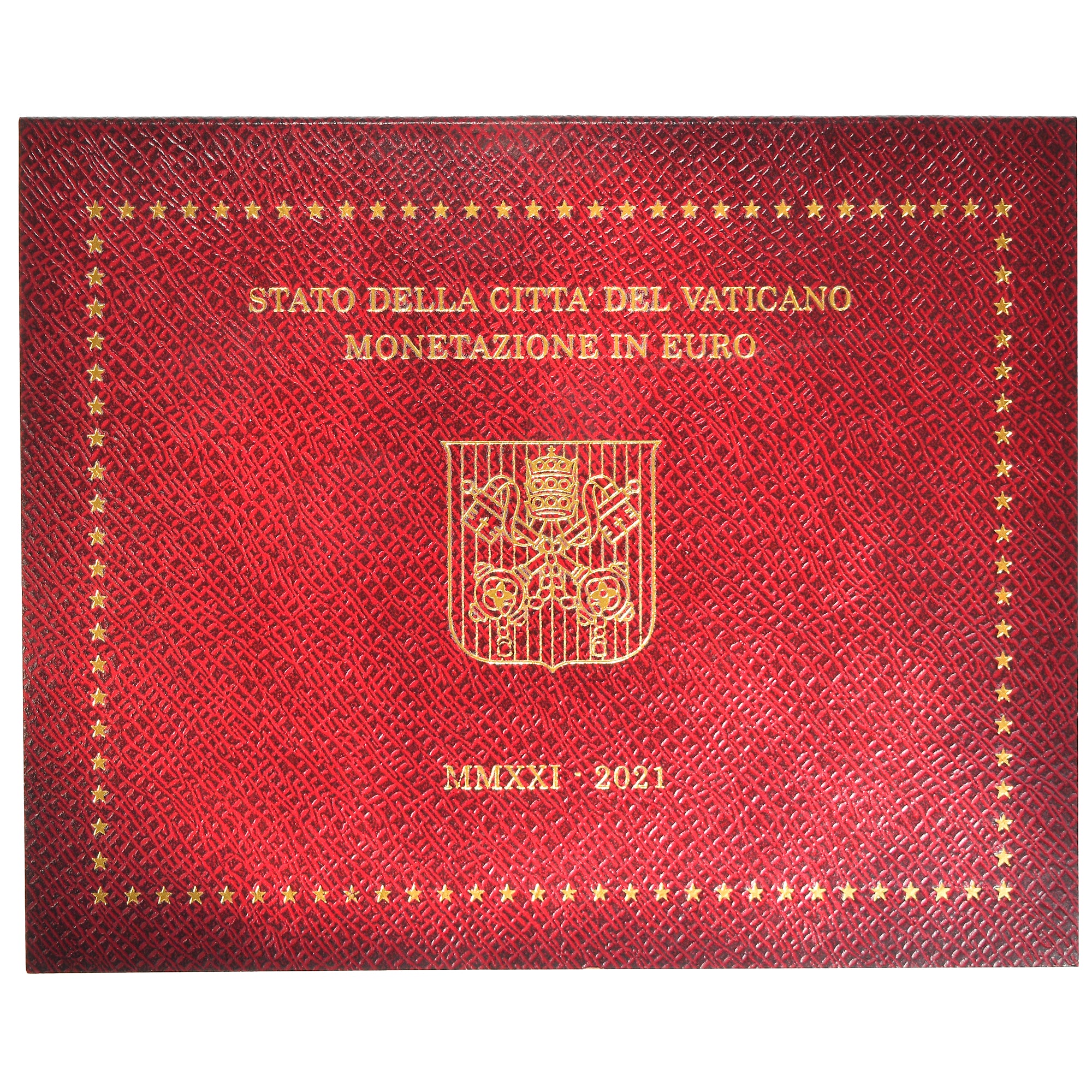 Vaticano, 1 Cent to 2 Euro, Le Pape François, 2021, Rome, FDC, N.C.