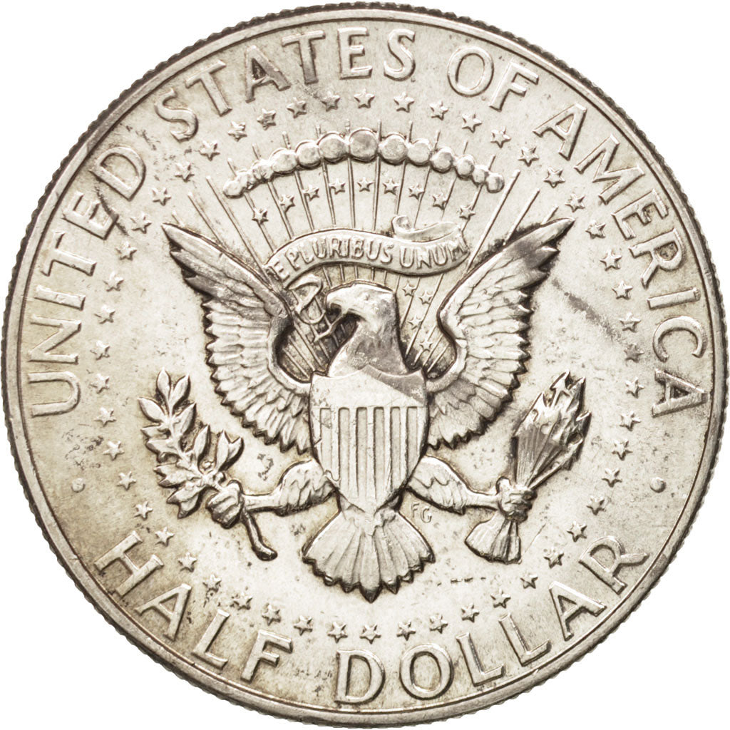 Coin, United States, Kennedy Half Dollar, Half Dollar, 1967, U.S. Mint